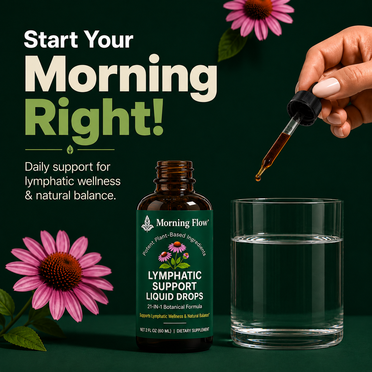 Morning Flow® Lymphatic Cleansing Drops